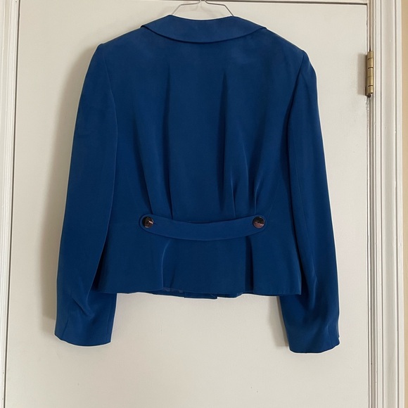 Vintage Morgan Taylor Women’s 100% Silk Skirt & Jacket Set, Size 10 - Picture 6 of 12